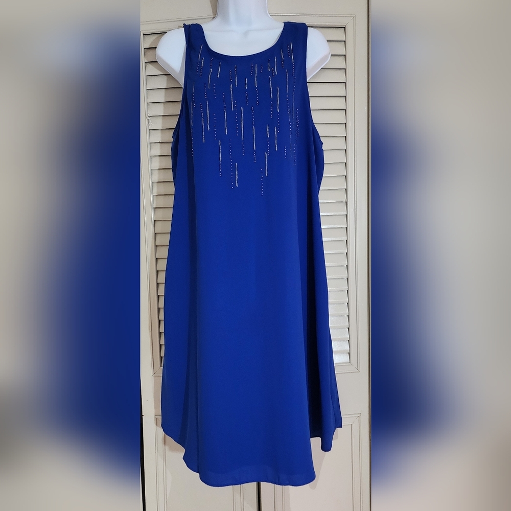 Apt. 9 Royal Blue Dress - Picture 1 of 5
